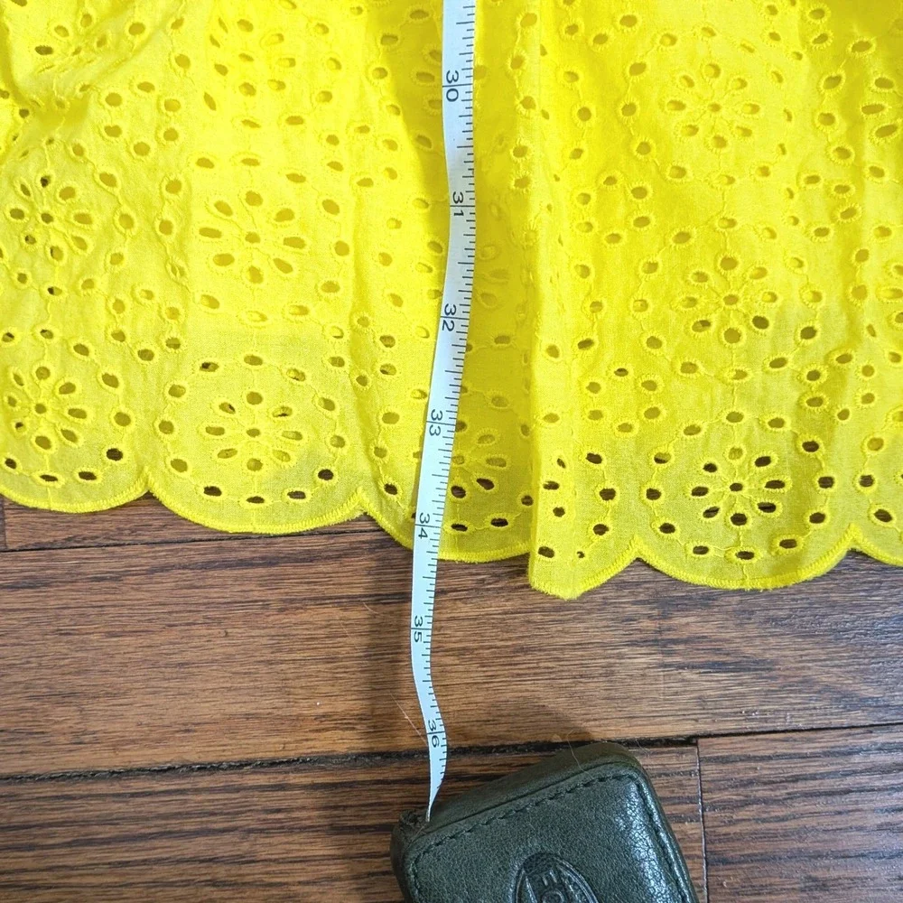 Lilly Pulitzer Asteria Dress Resort Yellow Daisy Dreams Eyelet Size 0 NWT $238 - Picture 12 of 12
